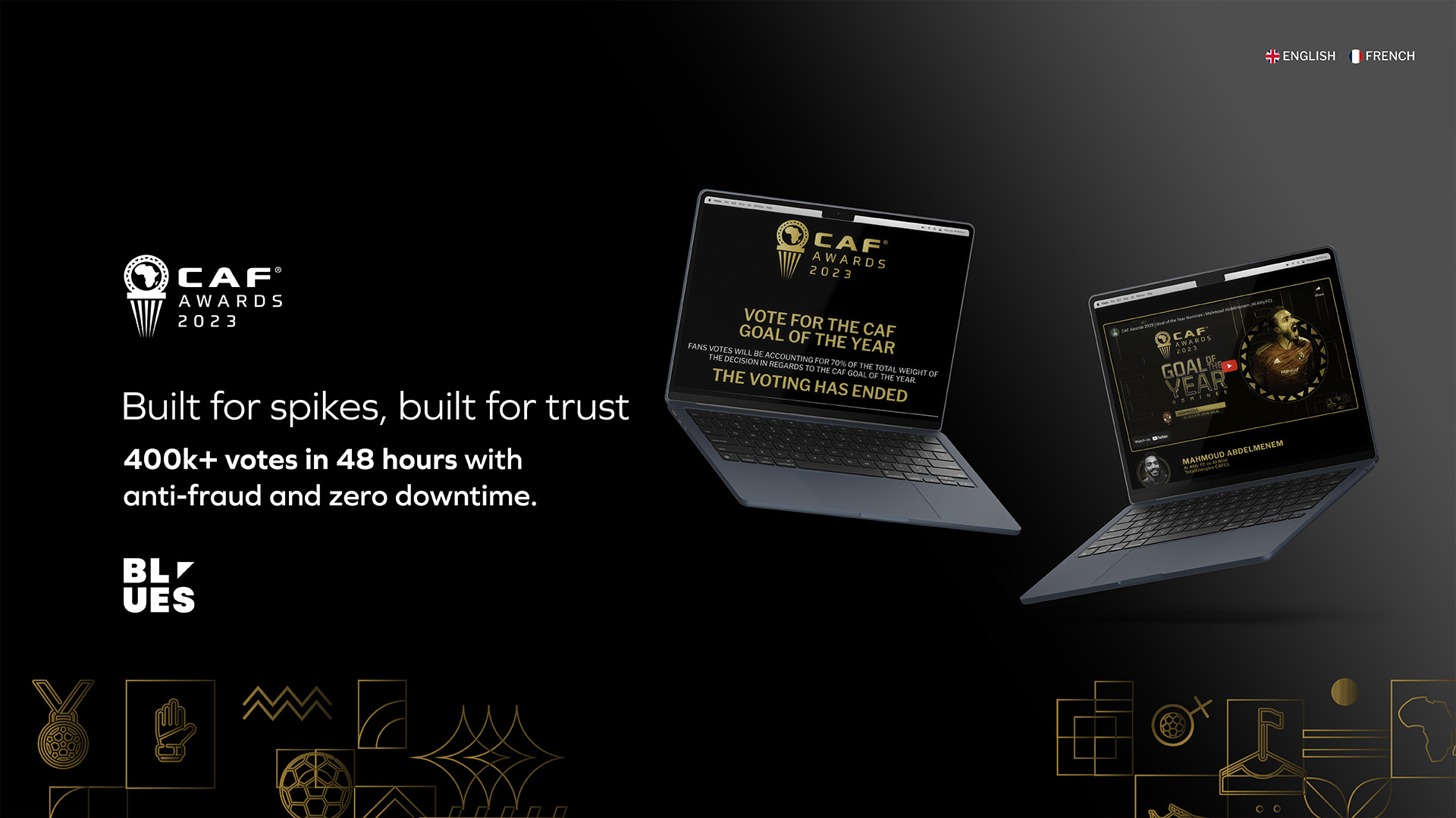CAF Awards — Built for spikes, built for trust